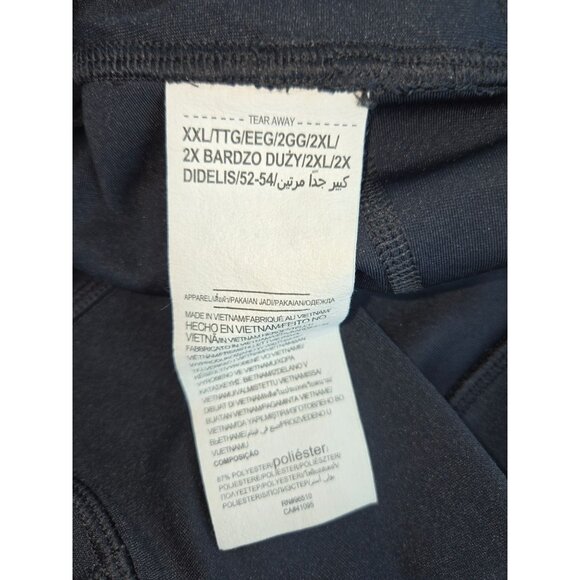 Under Armour HeatGear Compression Cropped Leggings XXL Black - Picture 5 of 7